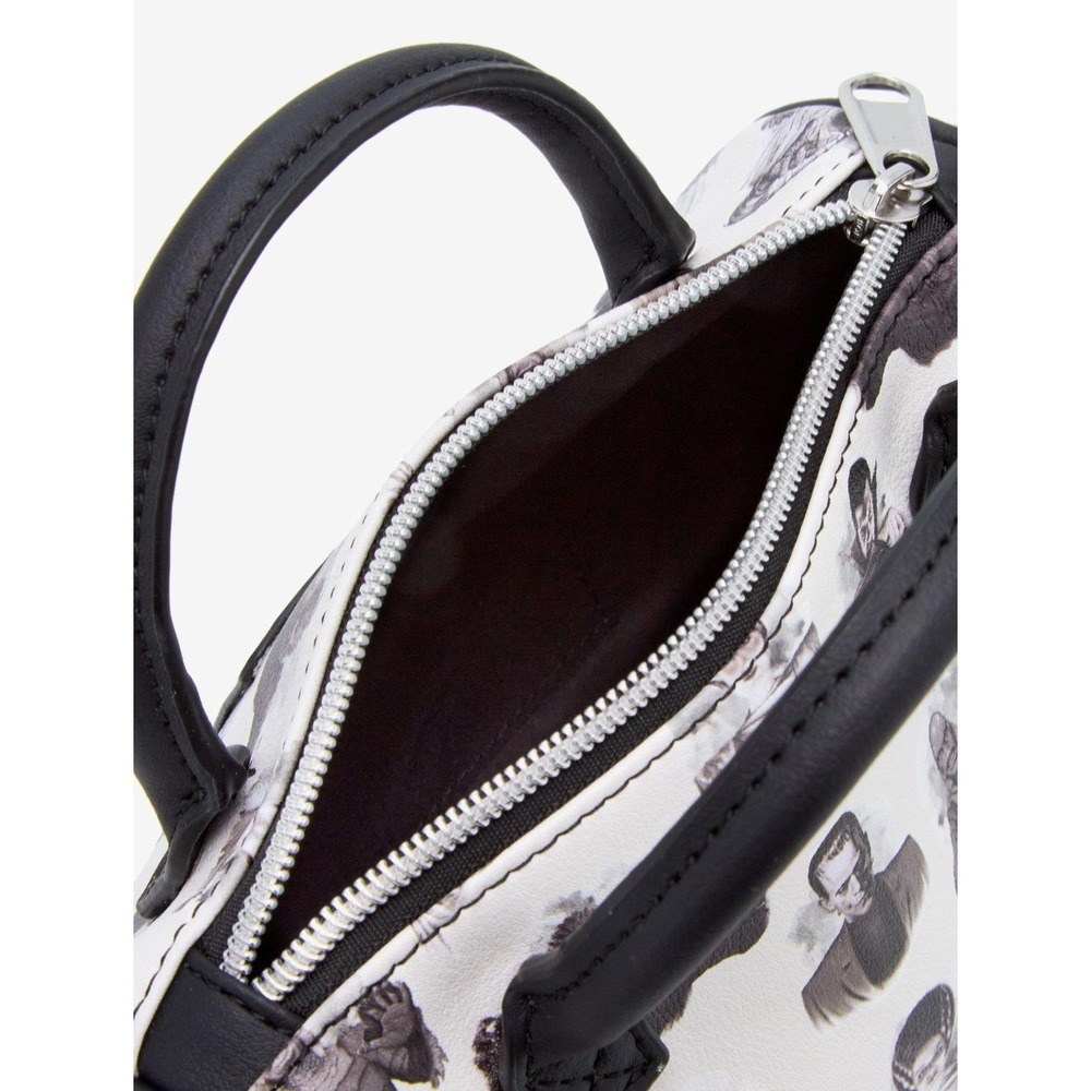 Loungefly Universal Studios Monsters AOP Crossbody Bag & Tech Wristlet WALLET! - Picture 8 of 8
